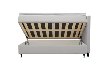 HVILA Plus Komplett Sängpaket med Förvaring 140x200 cm - Grå - Möbler - Säng - Komplett sängpaket
