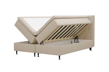 HVILA Plus Komplett Sängpaket med Förvaring 160x200 cm - Beige - Möbler - Säng - Komplett sängpaket