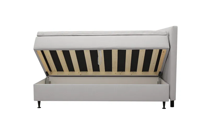 HVILA Plus Komplett Sängpaket med Förvaring 180x200 cm - Grå - Möbler - Säng - Komplett sängpaket