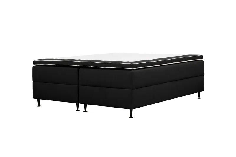 HVILA Plus Kontinentalsäng med Förvaring 160x200 cm - Antracit - Möbler - Säng - Komplett sängpaket