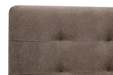 HVILA Premium Komplett Sängpaket 160x200 cm Kontinentalsäng med Sänggavel - Brun Tyg - Möbler - Säng - Kontinentalsäng