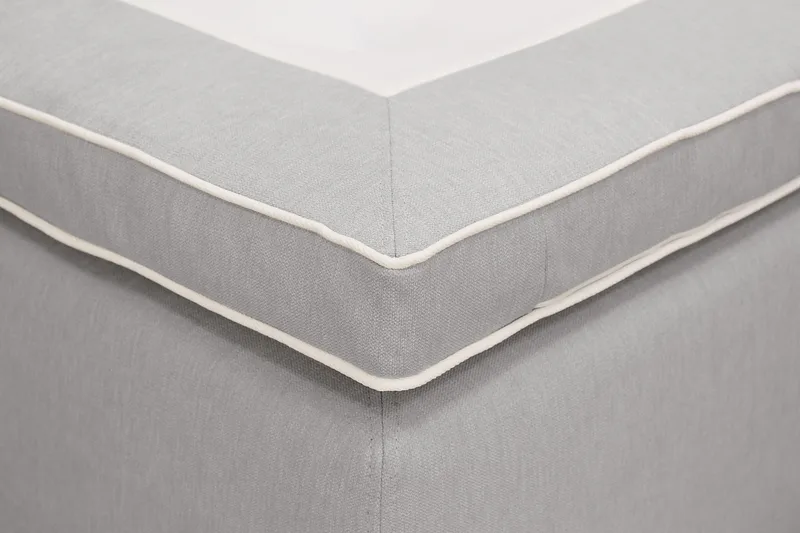 HVILA Plus Komplett Sängpaket med Förvaring 180x200 cm - Grå - Möbler - Säng - Komplett sängpaket