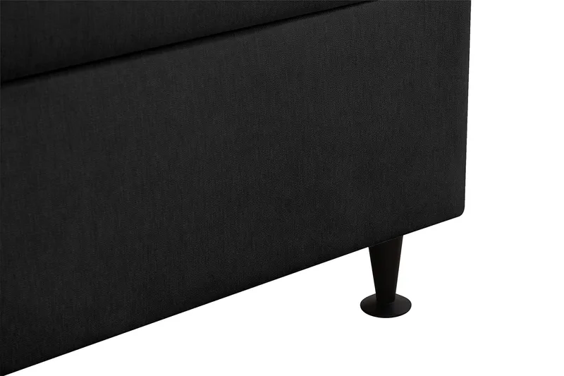 HVILA Plus Kontinentalsäng med Förvaring 160x200 cm - Antracit - Möbler - Säng - Komplett sängpaket