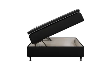 HVILA Plus Kontinentalsäng med Förvaring 120x200 cm - Antracit - Möbler - Säng - Komplett sängpaket