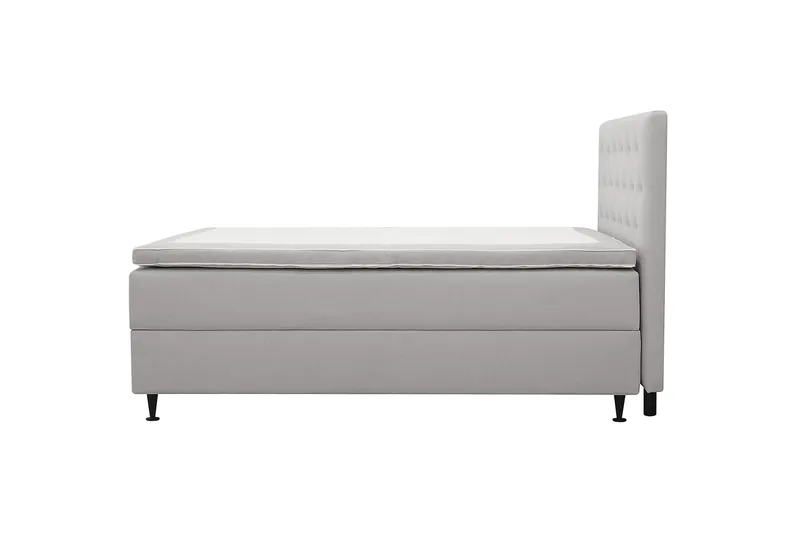 HVILA Plus Komplett Sängpaket med Förvaring 140x200 cm - Grå - Möbler - Säng - Komplett sängpaket
