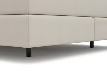 HVILA Premium Kontinentalsäng 180x200 cm med svävande effekt inkl. Bäddmadrass i Memoryskum med Tvättbar klädsel - Memoryskum - Möbler - Säng - Komplett sängpaket