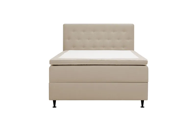 HVILA Plus Komplett Sängpaket med Förvaring 120x200 cm - Beige - Möbler - Säng - Komplett sängpaket