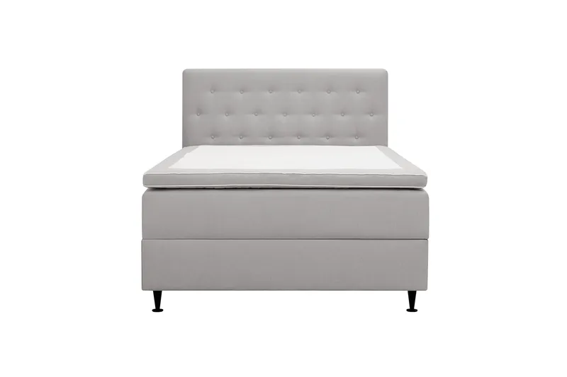 HVILA Plus Komplett Sängpaket med Förvaring 140x200 cm - Grå - Möbler - Säng - Komplett sängpaket