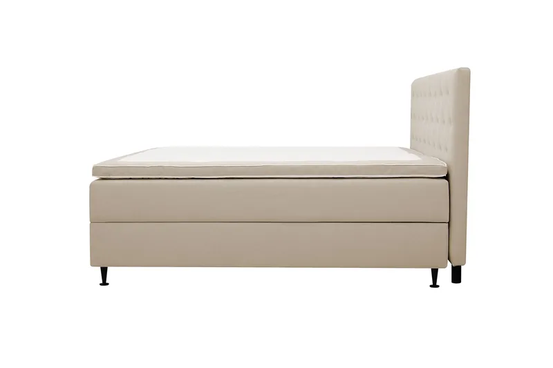 HVILA Plus Komplett Sängpaket med Förvaring 160x200 cm - Beige - Möbler - Säng - Komplett sängpaket