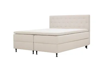 HVILA Plus Komplett Sängpaket med Förvaring 180x200 cm - Ljusbeige - Möbler - Säng - Komplett sängpaket