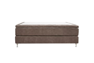 HVILA Premium Kontinentalsäng 180x200 cm - Brun Tyg - Möbler - Säng - Kontinentalsäng