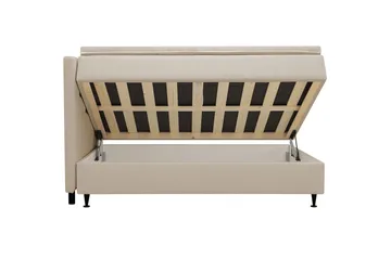 HVILA Plus Komplett Sängpaket med Förvaring 120x200 cm - Beige - Möbler - Säng - Komplett sängpaket