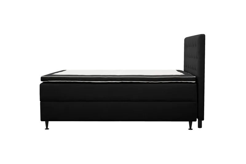 HVILA Plus Komplett Sängpaket med Förvaring 120x200 cm - Antracit - Möbler - Säng - Komplett sängpaket
