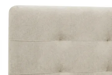 HVILA Premium Komplett Sängpaket 160x200 cm Kontinentalsäng med Sänggavel - Beige Tyg - Möbler - Säng - Kontinentalsäng