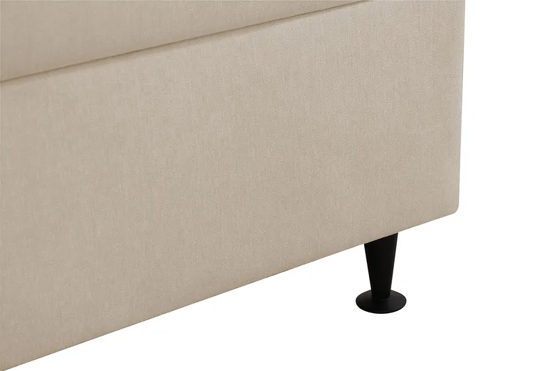 HVILA Plus Komplett Sängpaket med Förvaring 120x200 cm - Beige - Möbler - Säng - Komplett sängpaket