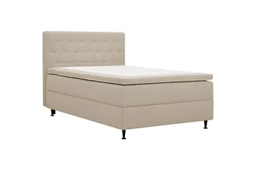 HVILA Plus Komplett Sängpaket med Förvaring 120x200 cm - Beige - Möbler - Säng - Komplett sängpaket