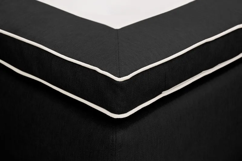 HVILA Plus Kontinentalsäng med Förvaring 160x200 cm - Antracit - Möbler - Säng - Komplett sängpaket