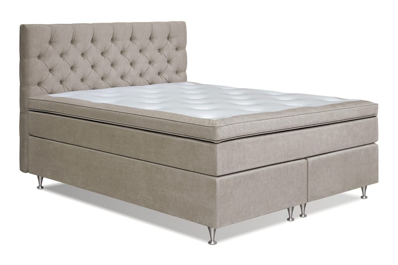 Joluma Kontinentalsäng Fast 180x200 cm - (+Fler val) 180x200 cm Beige - Möbler - Säng - Komplett sängpaket