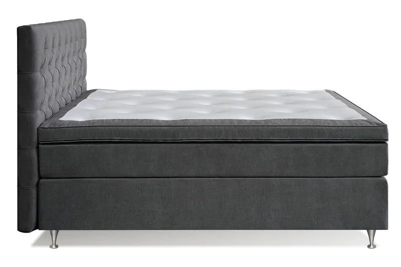 Joluma Kontinentalsäng Fast 180x200 cm - (+Fler val) 180x200 cm Mörkgrå - Möbler - Säng - Komplett sängpaket