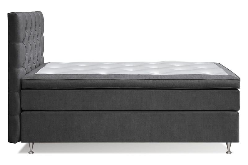 Joluma Kontinentalsäng Medium 105x200 cm - (+Fler val) 105x200 cm Mörkgrå - Möbler - Säng - Komplett sängpaket