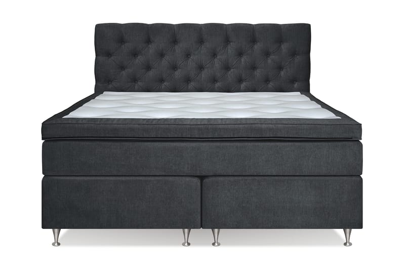 Joluma Kontinentalsäng Medium 160x200 cm - (+Fler val) 160x200 cm Svart - Möbler - Säng - Komplett sängpaket