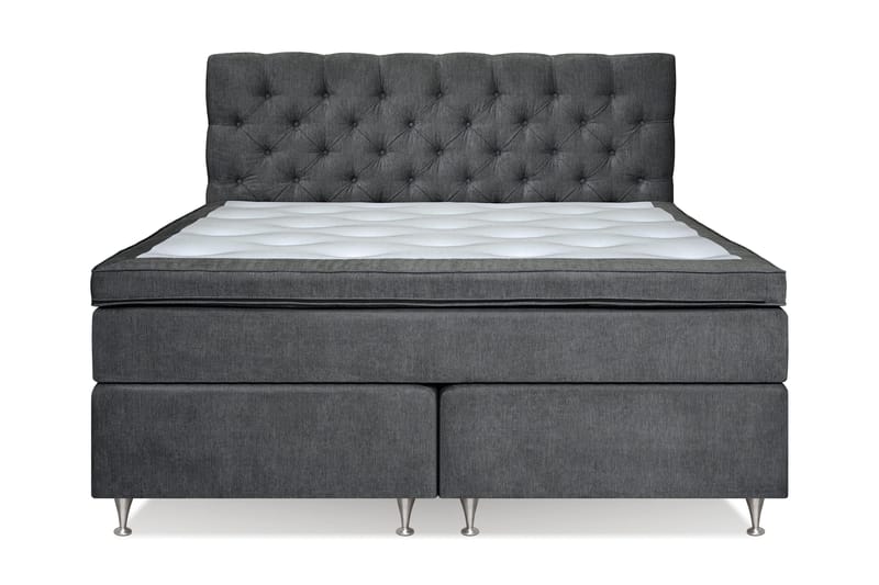 Joluma Kontinentalsäng Medium 180x200 cm - (+Fler val) 180x200 cm Mörkgrå - Möbler - Säng - Komplett sängpaket