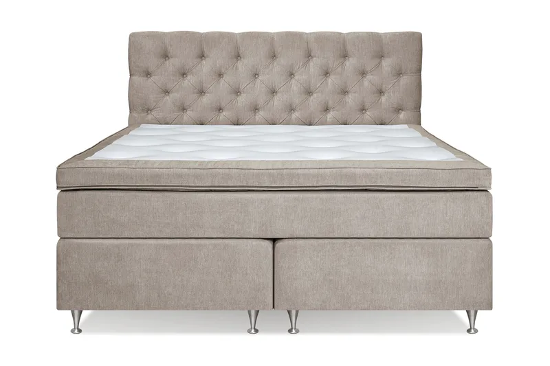 Joluma Sängpaket Fast 180x200 cm - Beige - Möbler - Säng - Komplett sängpaket