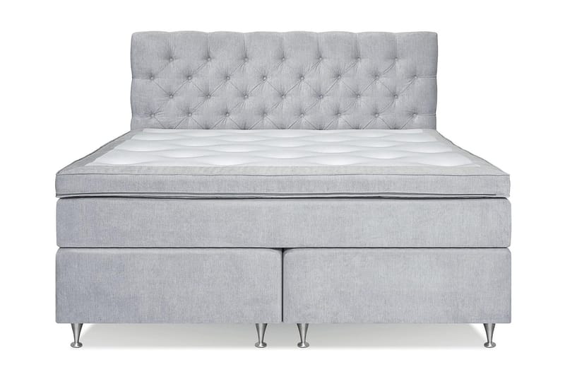 Joluma Sängpaket Fast/Medium 160x200 cm - (+Fler val) 160x200 cm Ljusgrå - Möbler - Säng - Komplett sängpaket
