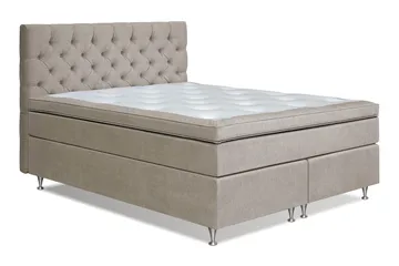 Joluma Sängpaket Fast/Medium 180x200 cm - Beige - Möbler - Säng - Komplett sängpaket