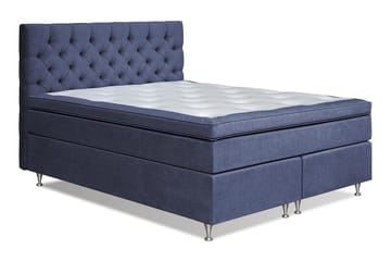 Joluma Sängpaket Fast/Medium 180x200 cm - (+Fler val) 180x200 cm Mörkblå - Möbler - Säng - Komplett sängpaket