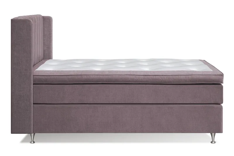 Joluma Sängpaket Medium 120x200 cm - (+Fler val) 120x200 cm Mörkrosa - Möbler - Säng - Komplett sängpaket