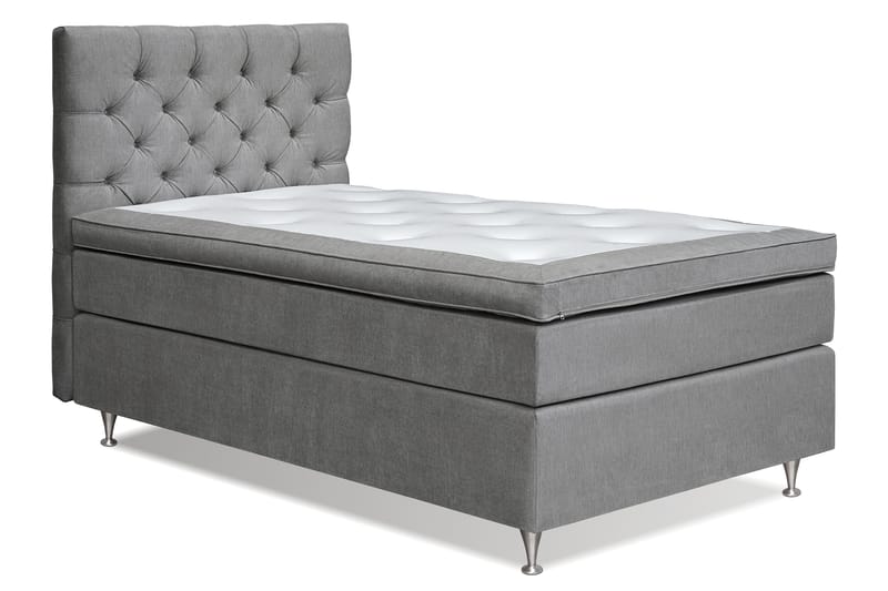 Joluma Sängpaket Medium 140x200 cm - (+Fler val) 140x200 cm Grå - Möbler - Säng - Komplett sängpaket