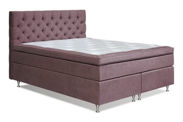 Joluma Sängpaket Medium 160x200 cm - (+Fler val) 160x200 cm Mörkrosa - Möbler - Säng - Komplett sängpaket