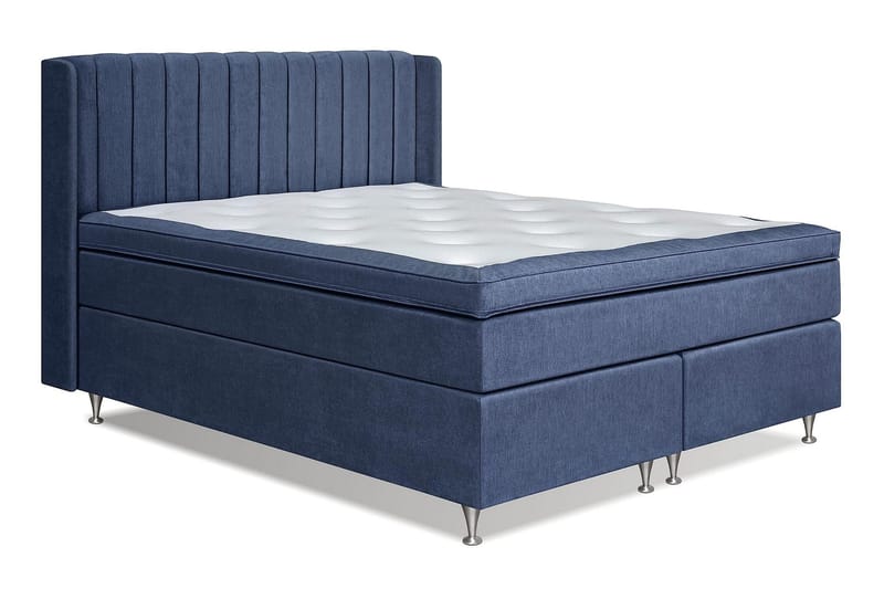 Joluma Sängpaket Medium 180x200 cm - (+Fler val) 180x200 cm Mörkblå - Möbler - Säng - Komplett sängpaket