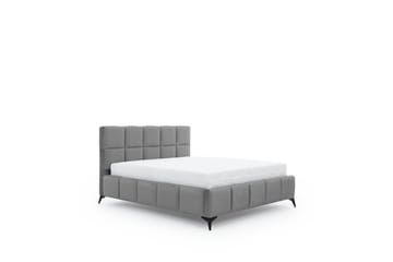 Kamble Sängram med Förvaring 160x200 cm - Grå - Möbler - Säng - Sängram & sängstomme