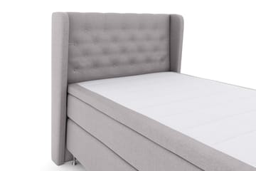 Select No 4 Komplett Sängpaket 120x200 Fast - Ljusgrå/Silver - Möbler - Säng - Kontinentalsäng