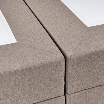 Kontinentalsäng Officer 180x200 cm - Taupe - Möbler - Säng - Kontinentalsäng