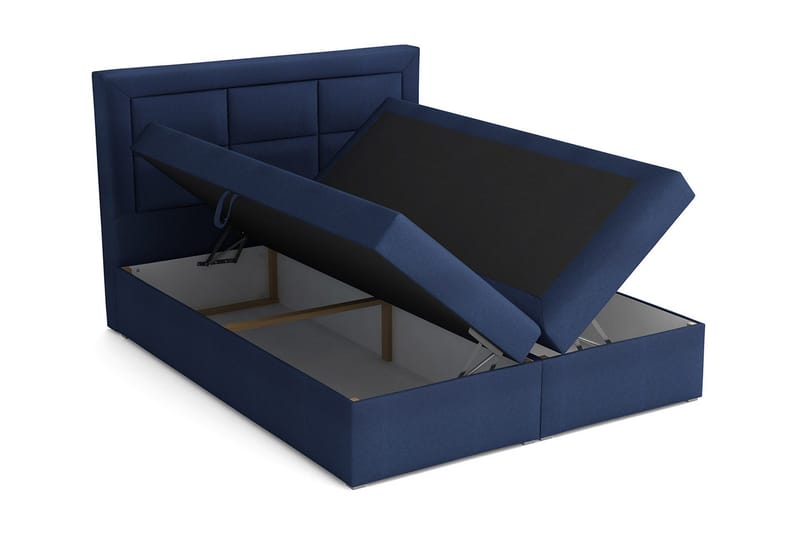 Axlunda Box Kontinentalsäng 160x215 cm - Blå - Möbler - Säng - Kontinentalsäng