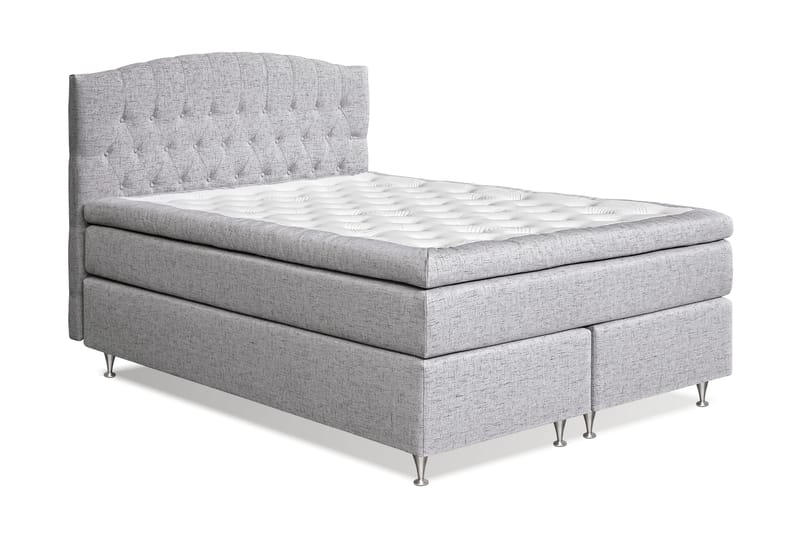 Belda Kontinentalsäng 160x200Medium - Ljusgrå - Möbler - Säng - Kontinentalsäng