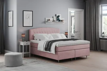 Belda Kontinentalsäng 180x200Fast - Rosa - Möbler - Säng - Kontinentalsäng