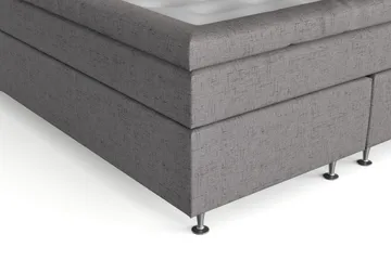 Belda Sängpaket 160x200 Fast/Medium - Grå - Möbler - Säng - Kontinentalsäng