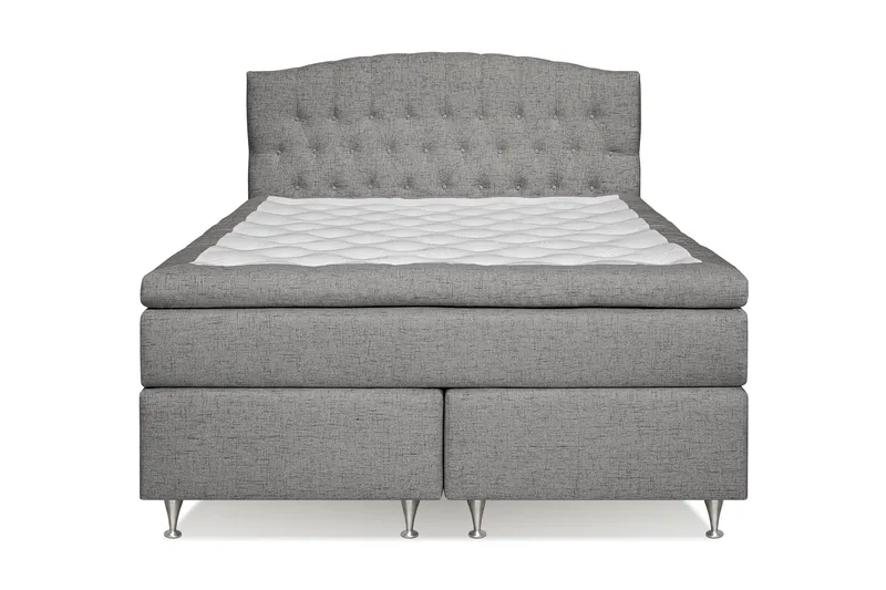 Belda Sängpaket 160x200 Fast/Medium - Grå - Möbler - Säng - Kontinentalsäng