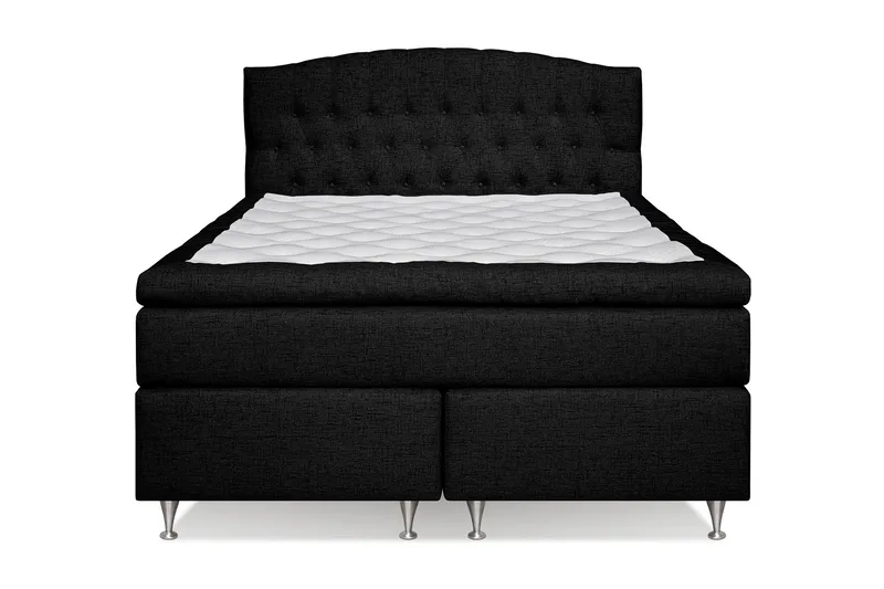 Belda Sängpaket 160x200 Fast/Medium - Svart - Möbler - Säng - Kontinentalsäng