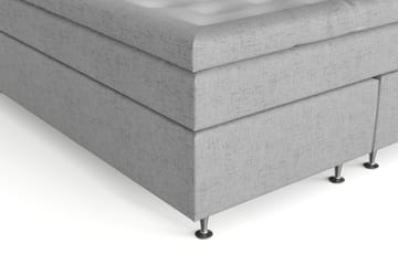 Belda Sängpaket 180x200 Fast - Ljusgrå - Möbler - Säng - Kontinentalsäng