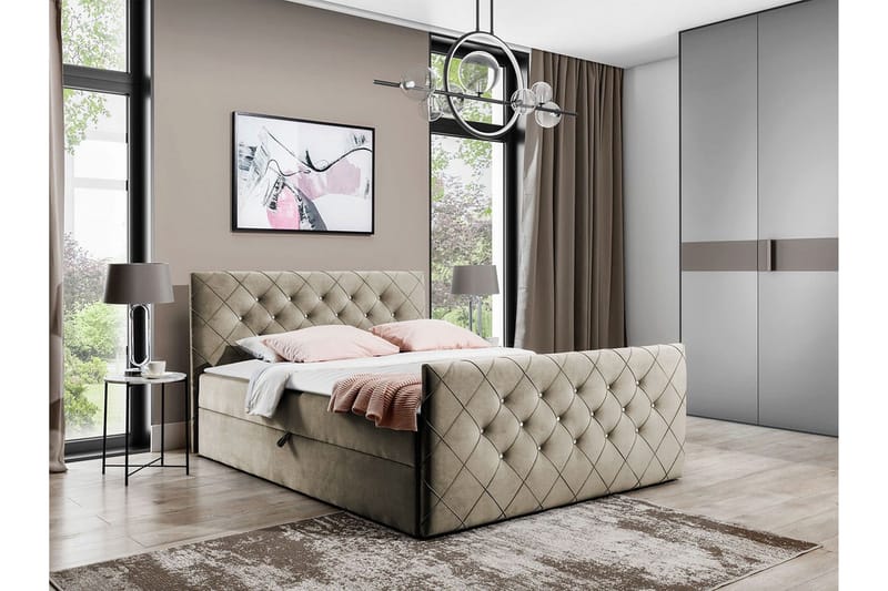 Boisdale Kontinentalsäng 120x200 cm - Möbler - Säng - Kontinentalsäng