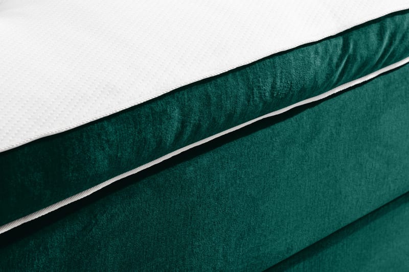 Ella Kontinentalsäng 160x200cm - Grön/Sammet - Möbler - Säng - Kontinentalsäng