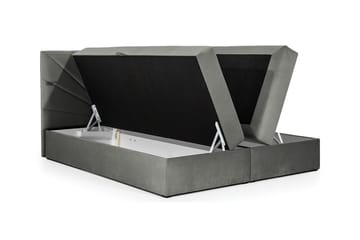 Frusci Sängpaket – Kontinentalsäng 120x200 cm med Förvaring och Sänggavel - Röd - Möbler - Säng - Kontinentalsäng