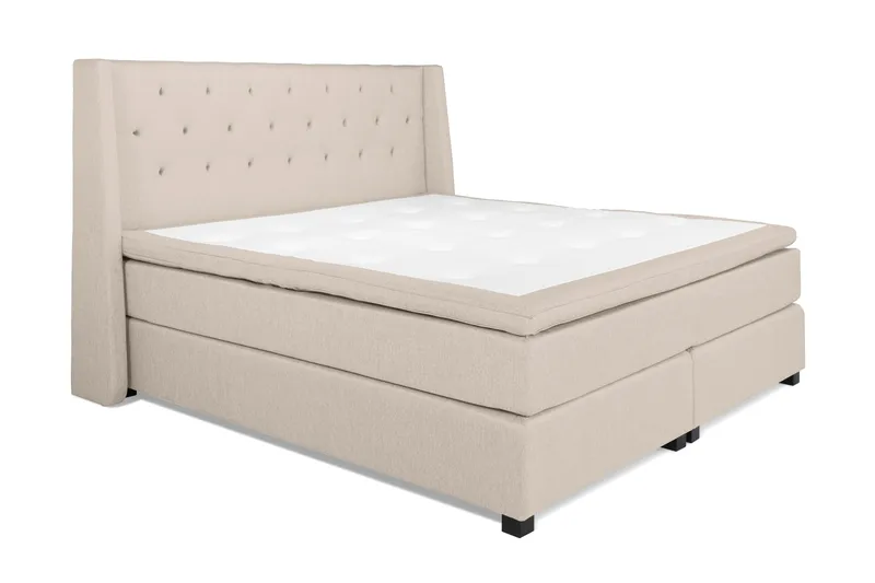 Imperia Kontinentalsäng 210x210 cm - Beige - Möbler - Säng - Kontinentalsäng