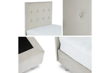 Lux Kontinentalsäng 90x204 cm - Beige - Möbler - Säng - Kontinentalsäng