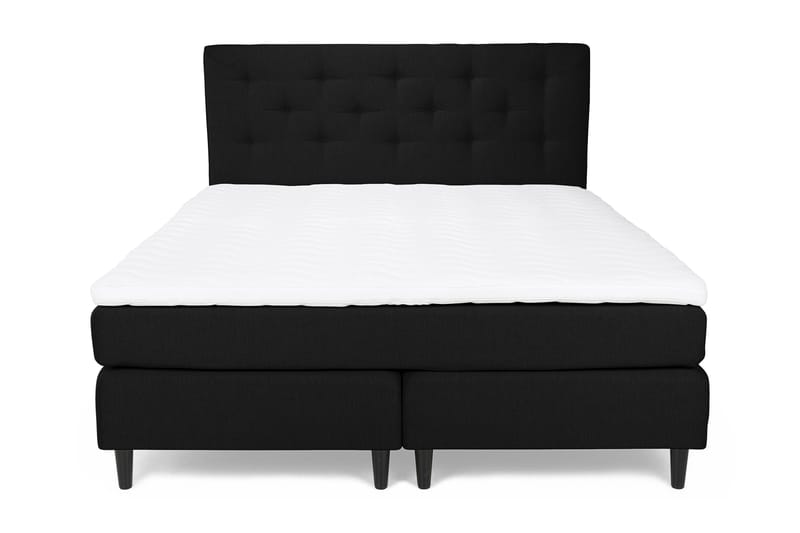 Nice Deluxe Kontinentalsäng 160x200 - Svart - Möbler - Säng - Kontinentalsäng